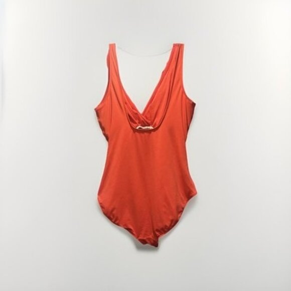 Ralph Lauren Ruffled One-Piece Swimsuit Sz 14 Underwire Suplice Slimming Ruched - Picture 3 of 9